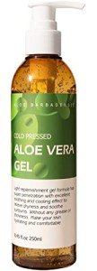 Aloe Vera Gel for Face and Hair - 100% Pure