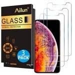 Ailun Screen Protector for iPhone 11 Pro Max/iPhone Xs Max 3 Pack 6.5 Inch 2019/2018 Release Case Friendly Tempered Glass
