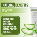 Organic Aloe Vera Gel for Face & Body 5 oz
