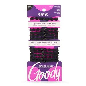 Goody Ouchless Hair Elastics - 10 Count, Black