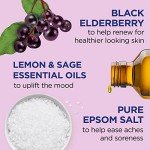 Epsom Salt Magnesium Soak Black Elderberry 3 lbs