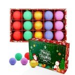 15 Pack Christmas Bath Bombs Gift Set