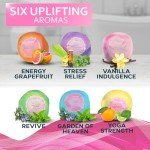 Colorful Bath Bombs Set - 6 Fizzies, 2oz Each