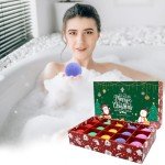 15 Pack Christmas Bath Bombs Gift Set