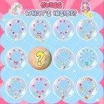 Unicorn Bath Bombs with Bracelet for Girls