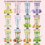 12 Pack Mini Hand Cream Set for Women