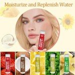 5 Pack Natural Lip Balm with Shea & Coconut