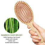 Bamboo Hair Brush & Comb Set for All Ages