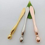 2Pcs Rose Gold Eye Cream Applicator Wand Set