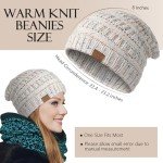 Cozy Chunky Knit Beanie Hat for Women