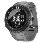 Men's Waterproof Sports Military Watch with LED Alarm