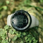 Men's Waterproof Sports Military Watch with LED Alarm