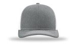 Heather Grey/White Adjustable Trucker Snapback Hat