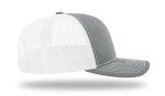 Heather Grey/White Adjustable Trucker Snapback Hat