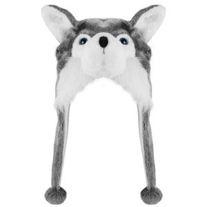 Funny Plush Animal Hat with Ear Flaps