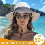 Women's UPF 50+ Ponytail Sun Bucket Hat