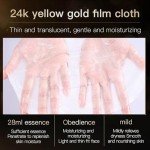 24K Gold Hydrating Facial Mask - 10 Pack