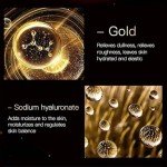 24K Gold Hydrating Facial Mask - 10 Pack