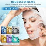 12 Pack Hydrating Sheet Face Masks for Skin