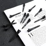 30PCS Black Matte Hair Pins - No Crease, No Bend