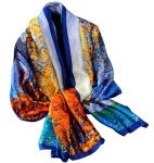 Floral Pattern Lightweight Scarves for Women