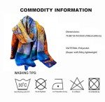 Floral Pattern Lightweight Scarves for Women