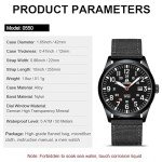 Stylish Waterproof Military Analog Watch for Everyone