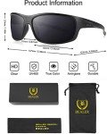 Men's Polarized Sports Sunglasses - UV Protection