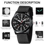 Stylish Waterproof Military Analog Watch for Everyone