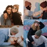 Cozy Unisex Knitted Winter Beanie - Black