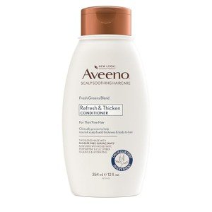 Aveeno Fresh Greens Conditioner for Thin Hair 12oz