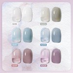 Milky Jelly Gel Nail Polish Set – Under $10