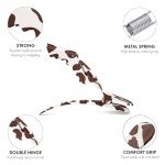 Cow Print Hair Clips – Stylish Alligator Clips