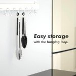 Set of 2 High-Heat Cooking Tongs