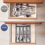 Affordable Silverware Organizer Tray with Icons