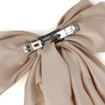 Silky Satin Hair Bows for Women and Girls