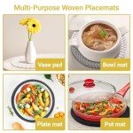 Heat-Resistant Trivet Set for Hot Dishes