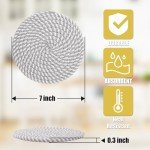 Heat-Resistant Trivet Set for Hot Dishes