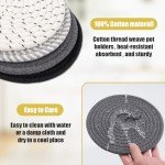 Heat-Resistant Trivet Set for Hot Dishes