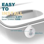 Motion Activated Toilet Light with 16 Color Options