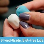 6-Pack Self-Closing Toothpaste Caps - No Waste
