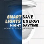 Motion Activated Toilet Light with 16 Color Options
