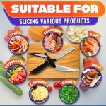 Smart Kitchen Scissors with Built-In Cutting Board