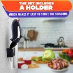 Smart Kitchen Scissors with Built-In Cutting Board