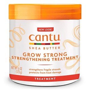 Cantu Grow Strong Shea Butter Treatment, 6 oz