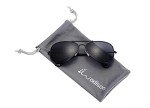 Kids Reflective Metal Sunglasses – Black Frame