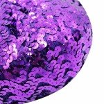 Shiny Sequin Beret Hat for Women and Girls