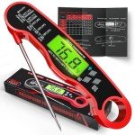 Digital Meat Thermometer with Real-Time Readout