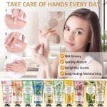 8 Pack Mini Hand Cream Set for Women