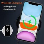 GROZHJAL Case for iPhone 11 Phone Case,Shockproof Military-Grade Drop Protection Frosted Translucent Matte Back Phone Cover,Anti-Scratch Basic Protective iPhone 11 Case Black